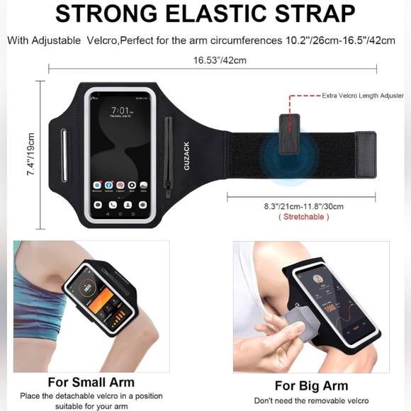 GUZACK |  running armband/pouch - Picture 5 of 6